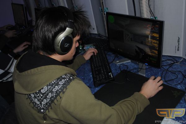 OverDrive разминается перед первой игрой